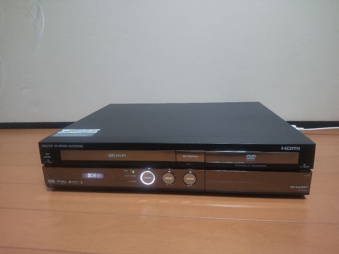 シャープ　AQUOS　DV―ACV52 250GB→320GB プチメンテ済み