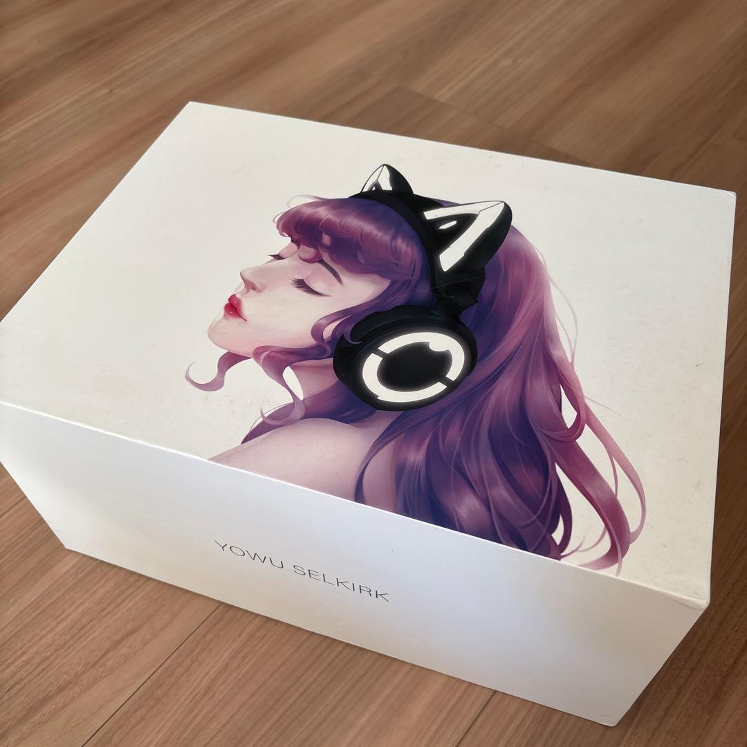 Yowu Selkirk 猫耳ヘッドホン ブルー