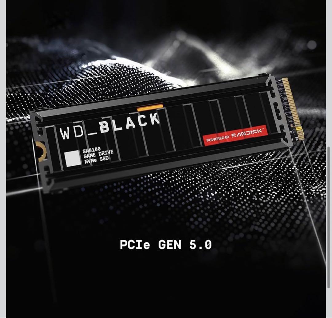 内蔵型SSD Sandisk WD_BLACK SN8100 8TB SSD