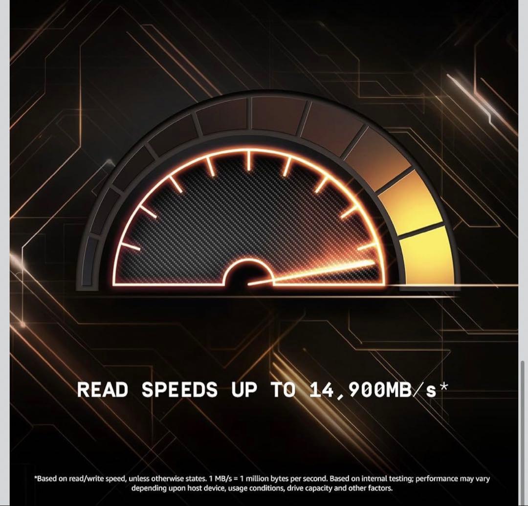 内蔵型SSD Sandisk WD_BLACK SN8100 8TB SSD