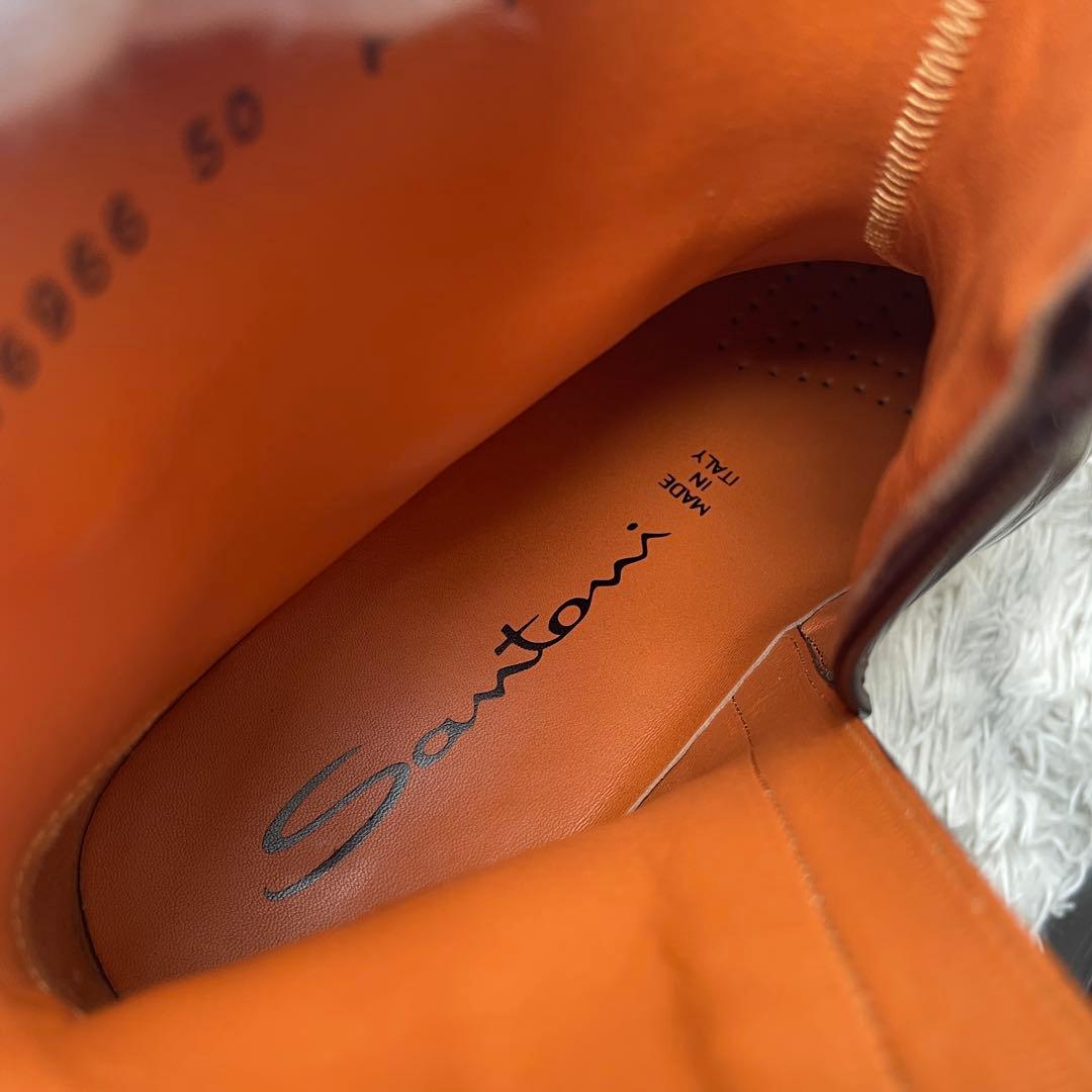 【未使用近い】サントーニ ジップブーツ サイズ7