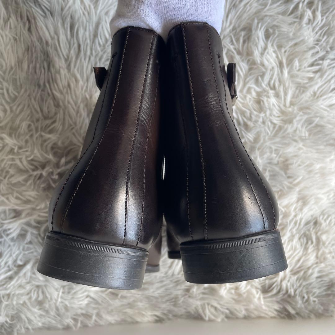 【未使用近い】サントーニ ジップブーツ サイズ7