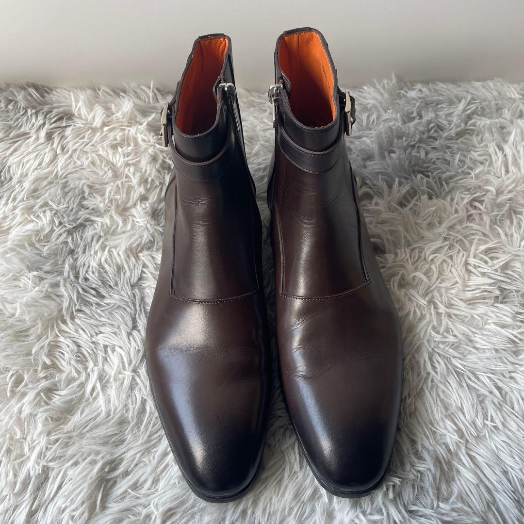 【未使用近い】サントーニ ジップブーツ サイズ7