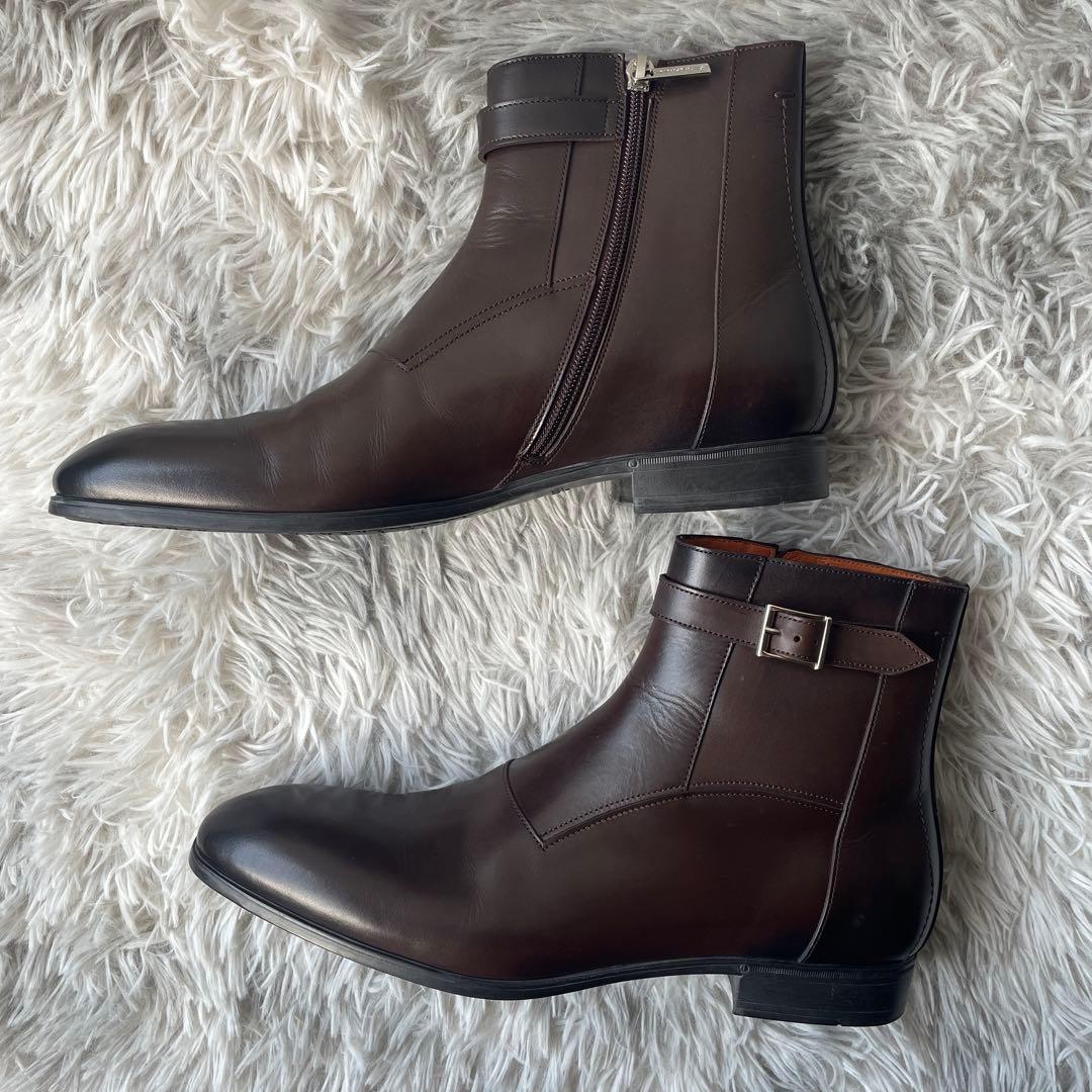 【未使用近い】サントーニ ジップブーツ サイズ7