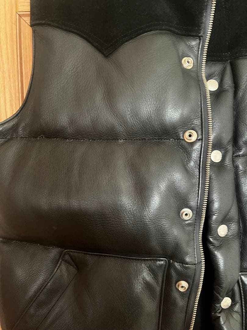 リアルマッコイズ ディアスキンダウンベスト 40