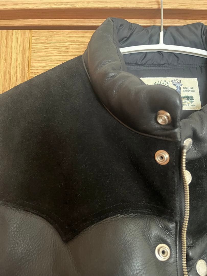 リアルマッコイズ ディアスキンダウンベスト 40