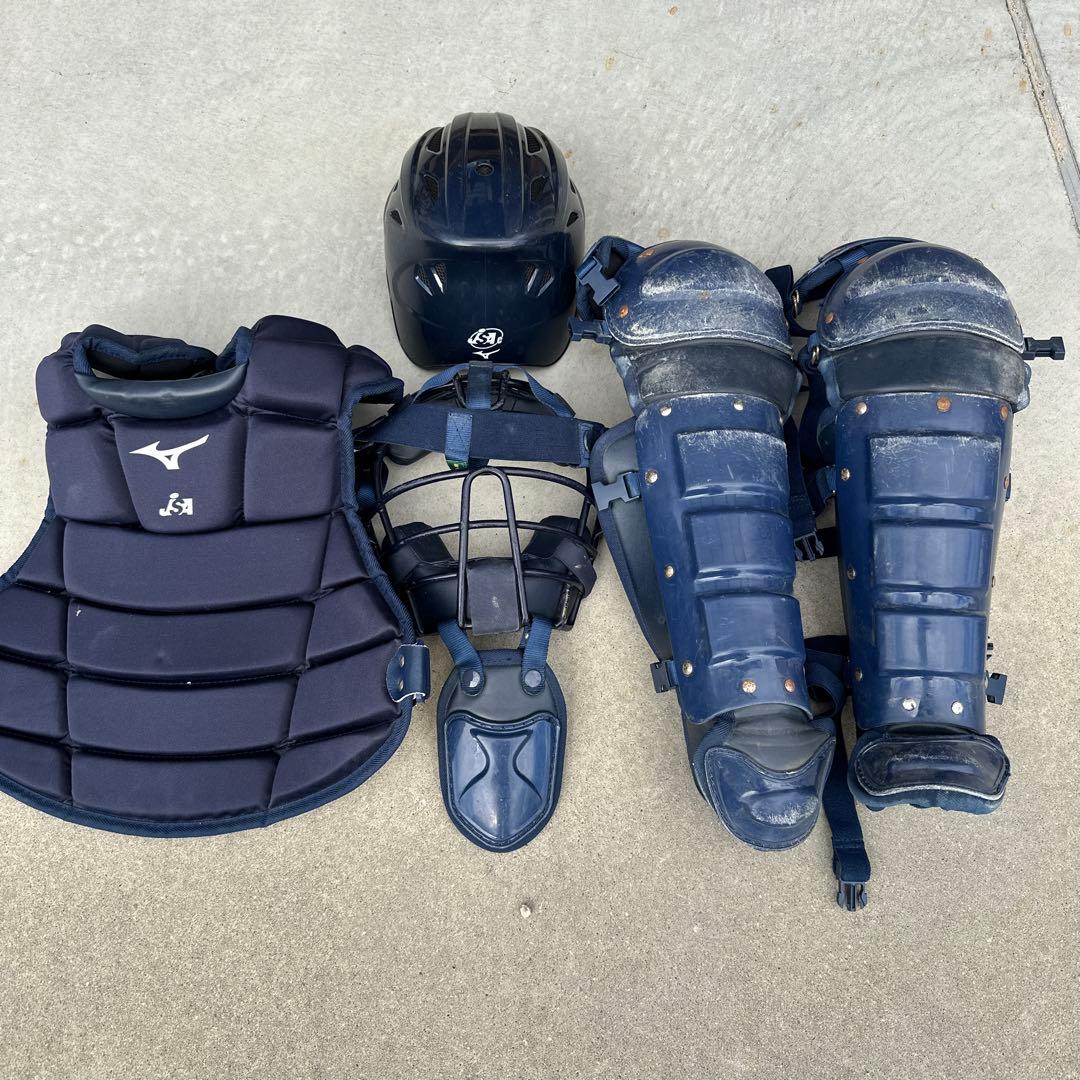 ミズノ　キャッチャー防具　ソフトボール用