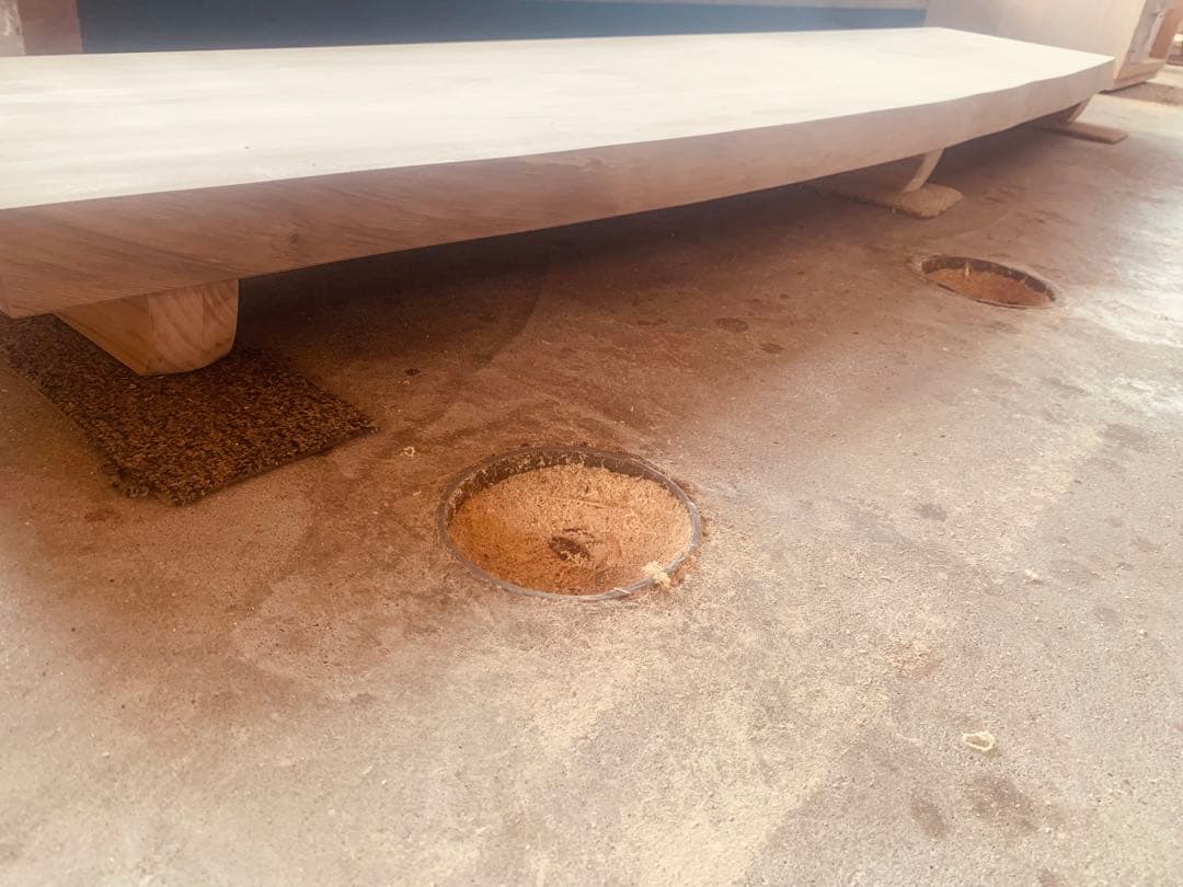 ☆琴音0726☆あがり框下補助（楠一枚板)踏み台オーダー製作●確認