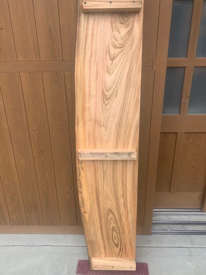 ☆琴音0726☆あがり框下補助（楠一枚板)踏み台オーダー製作●確認