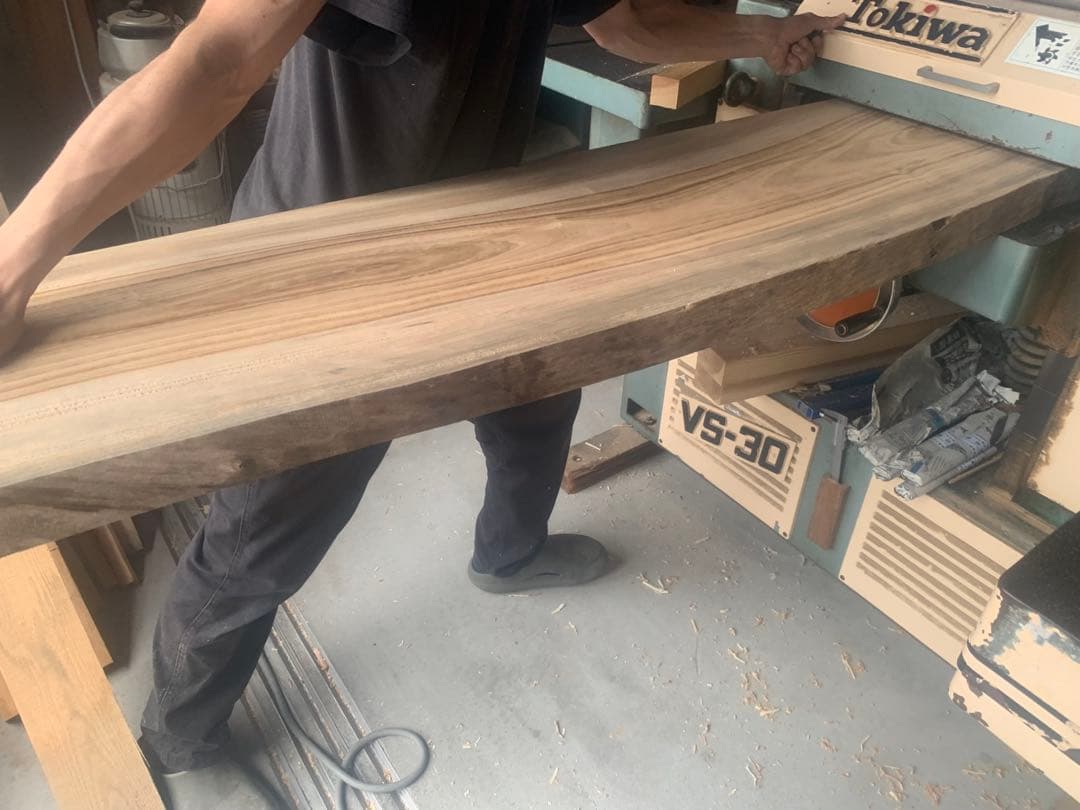 ☆琴音0726☆あがり框下補助（楠一枚板)踏み台オーダー製作●確認