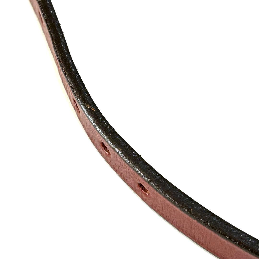 TORY LEATHER トリーレザー ウエスタンベルト ブラウン USA 28