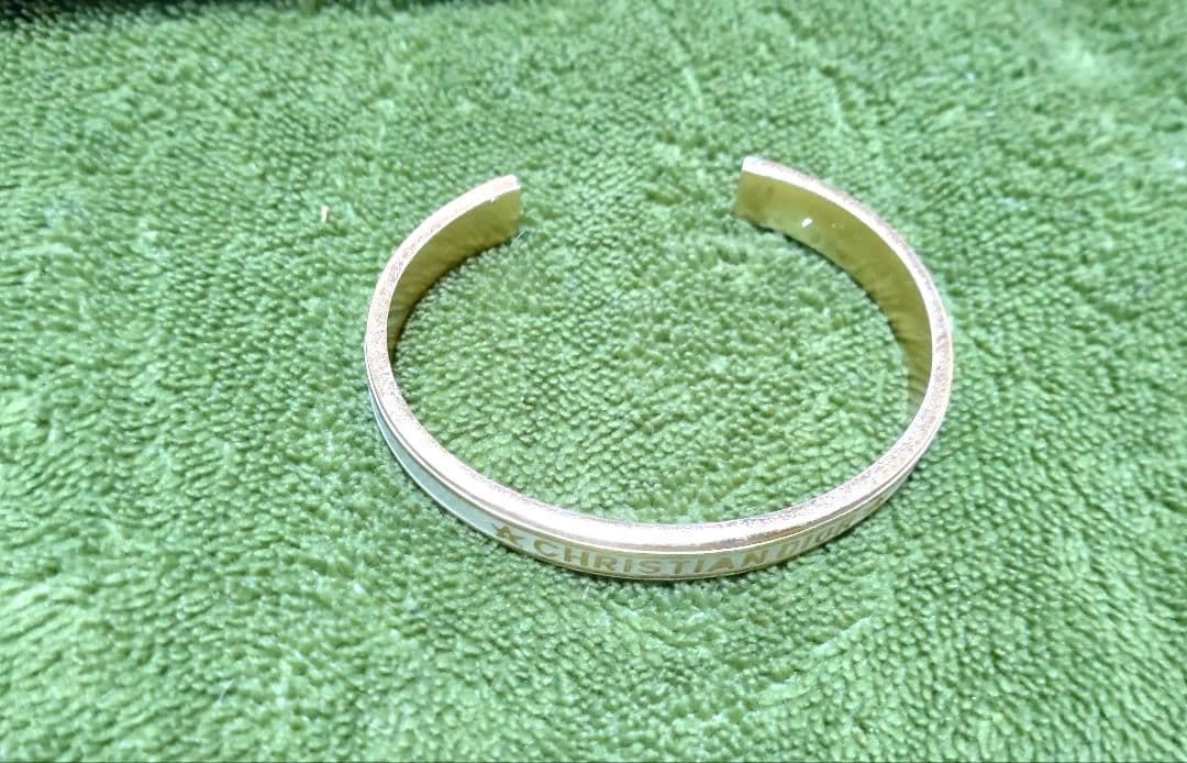 セール Christian Dior ディオール バングル メタル