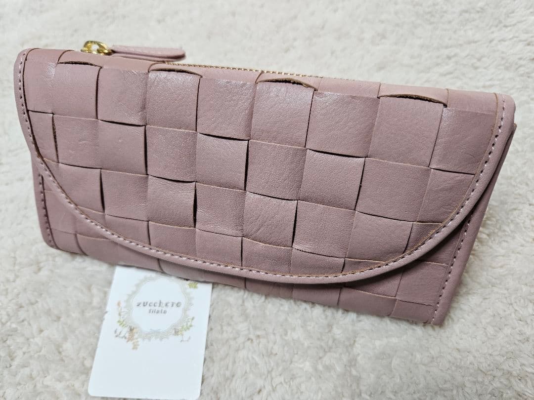 zucchero 長財布　新品未使用　ラベンダーカラー　レディース