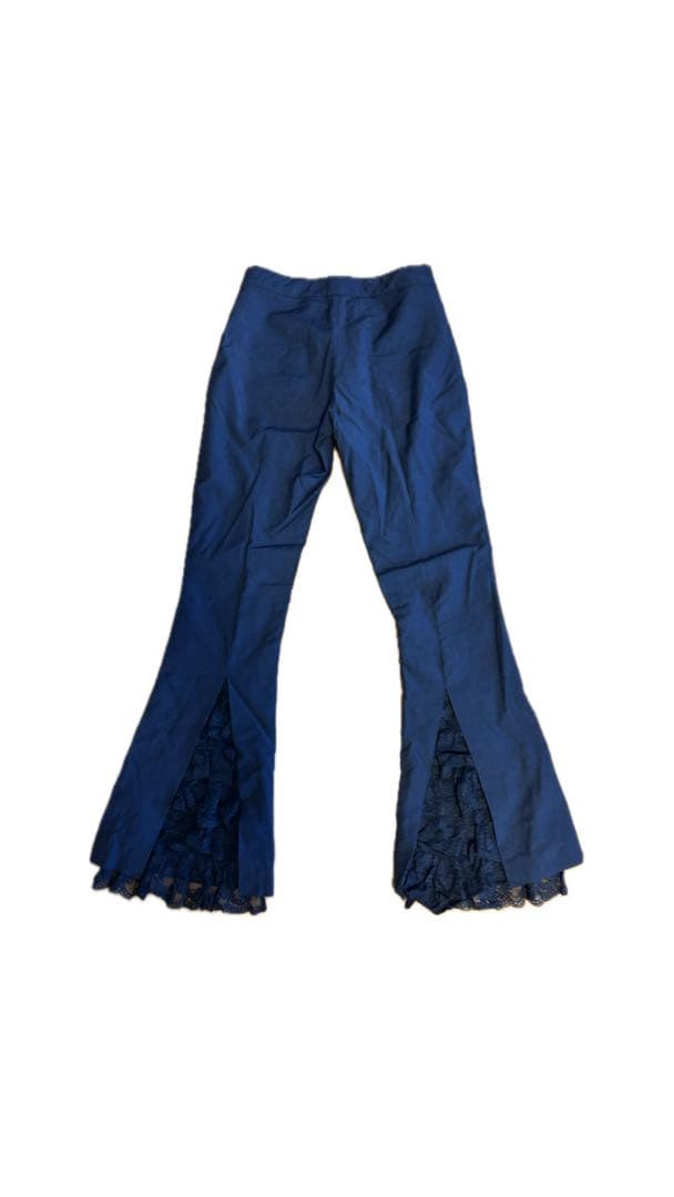 alexander mcqueen フレアパンツ