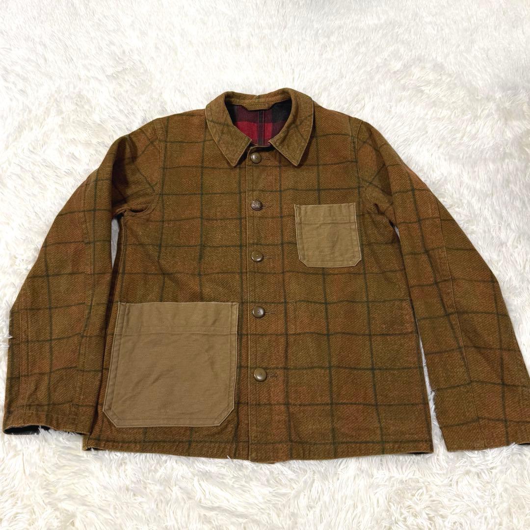 極美品✨ナイジェルケーボン フレンチワークジャケット リバーシブル カバーオール