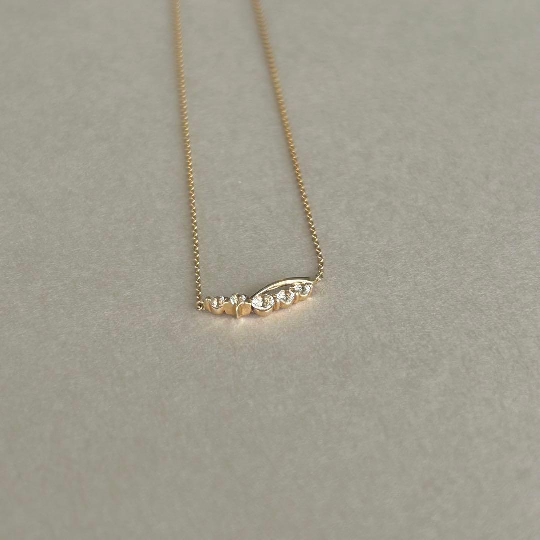 STAR JEWELRY ホワイトトパーズネックレス