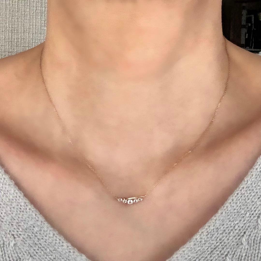 STAR JEWELRY ホワイトトパーズネックレス