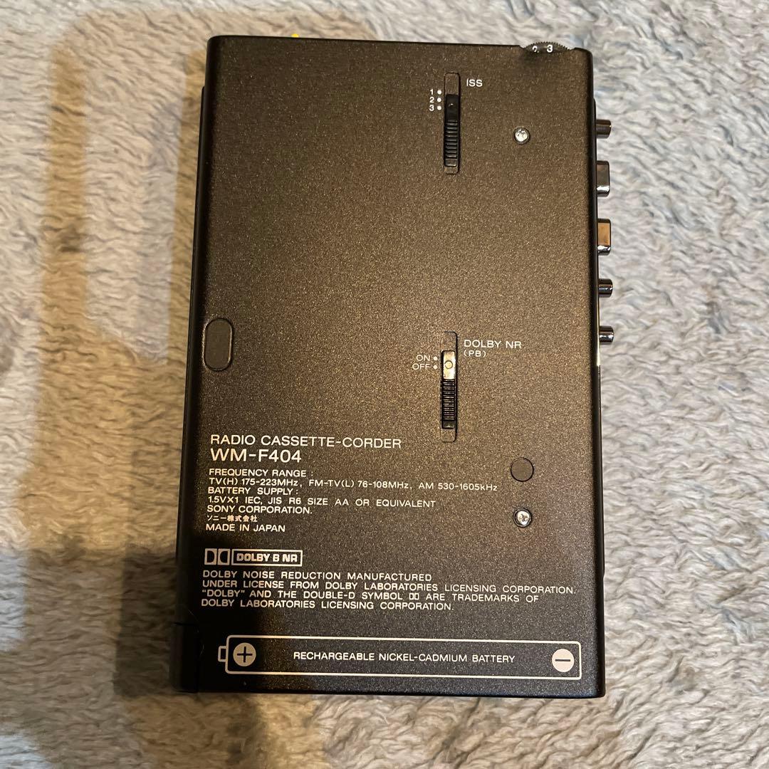 SONY カセットウォークマン WM-F404