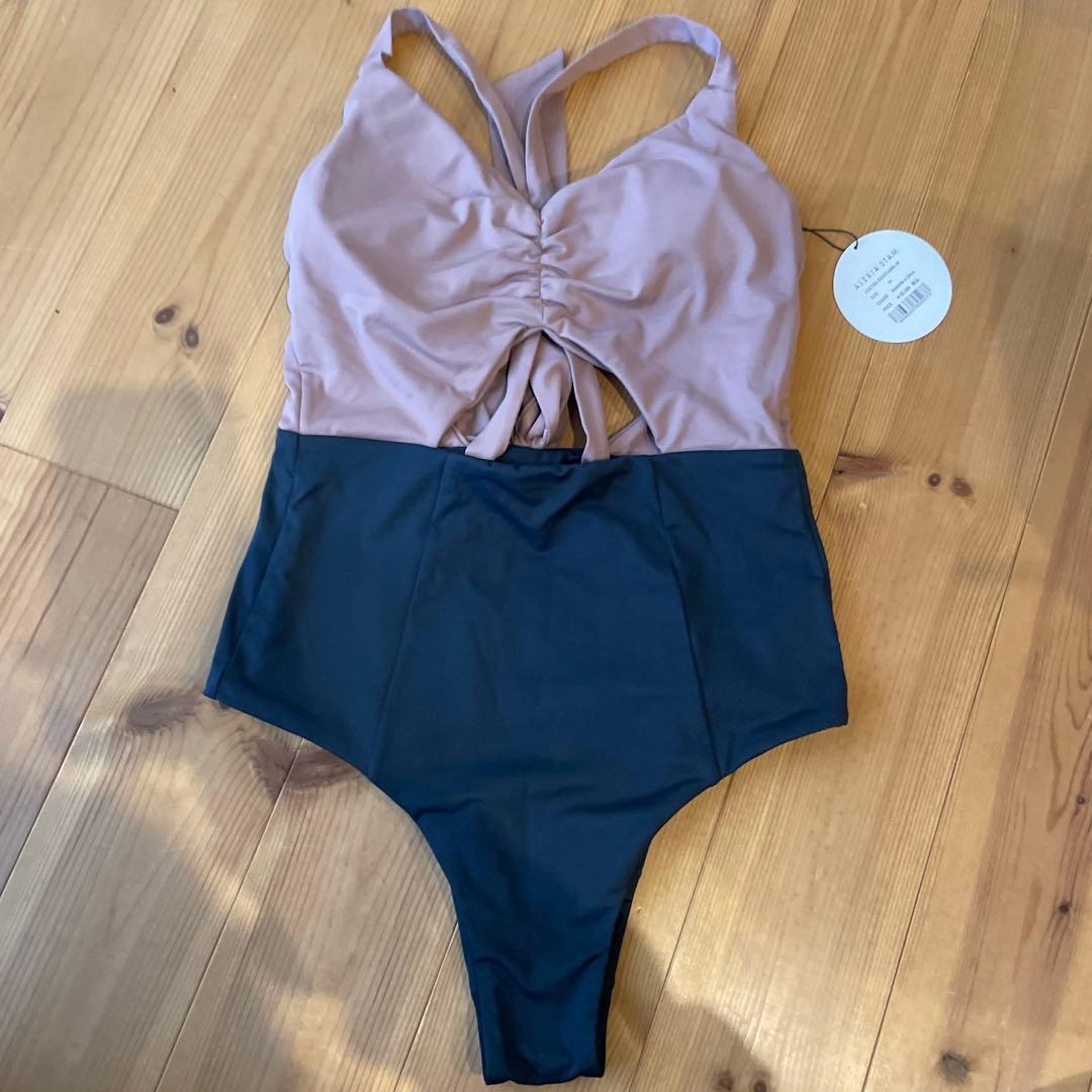 ALEXIASTAM 水着　繋ぎビキニ　モノキニ