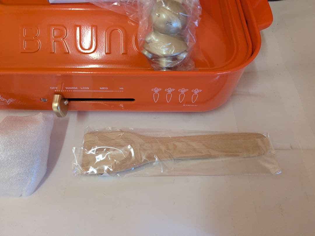 【未使用】BRUNO ミッフィー コンパクトホットプレート BOE087