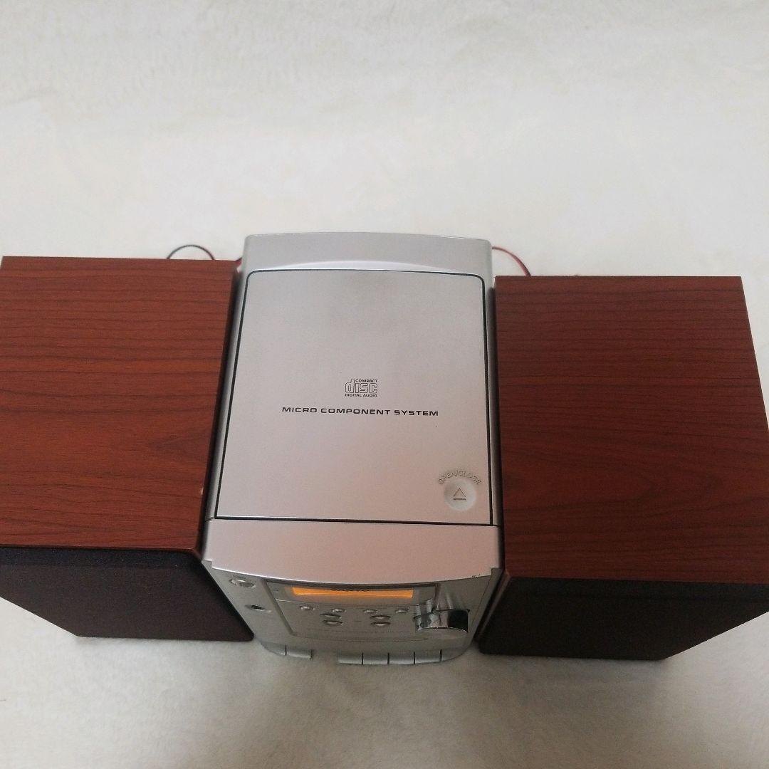 【動作品】サンヨー　SANYO　ミニコンポ　CD カセット　ラジオ　希少品