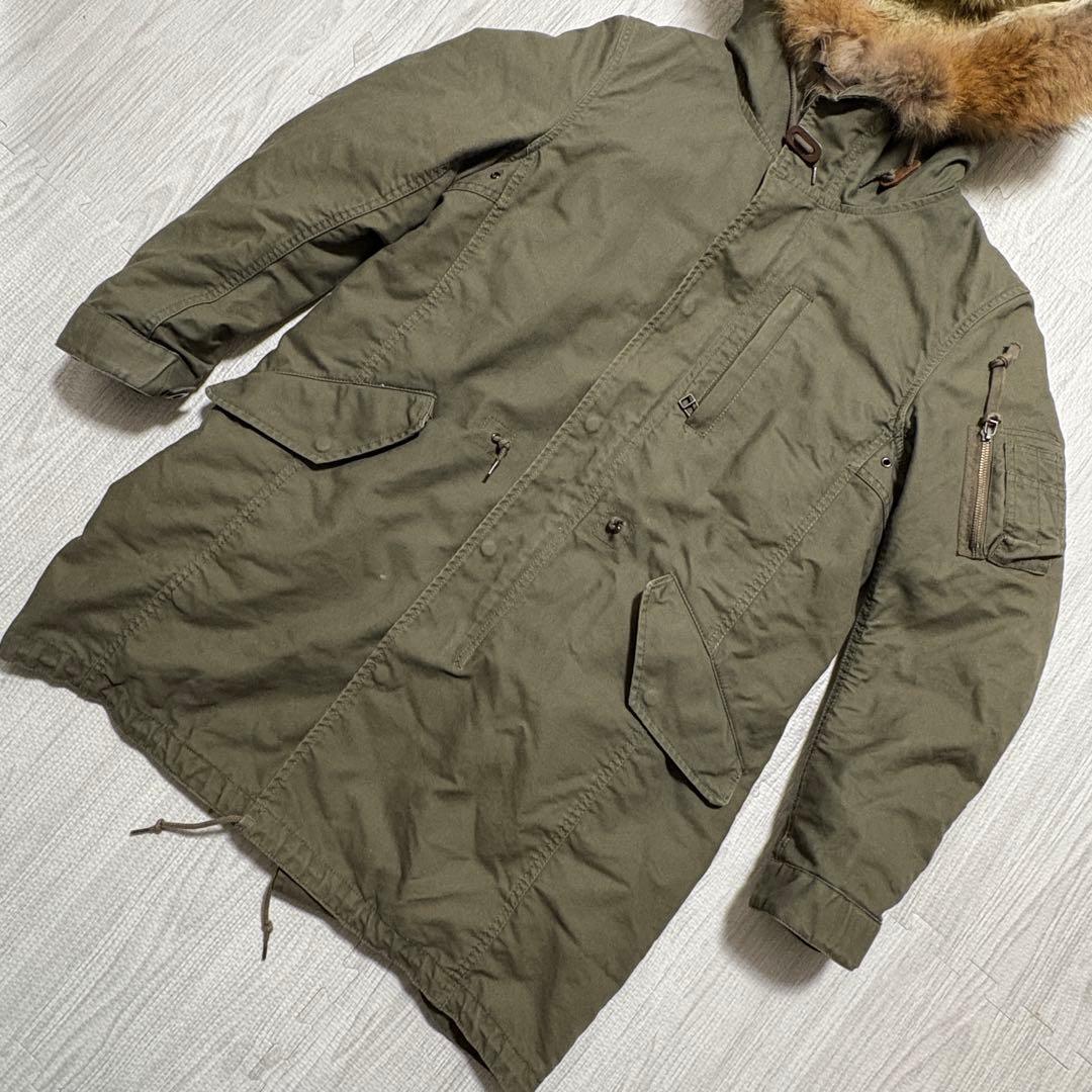 American Rag Cie アメリカンラグシー モッズコート L ファー付