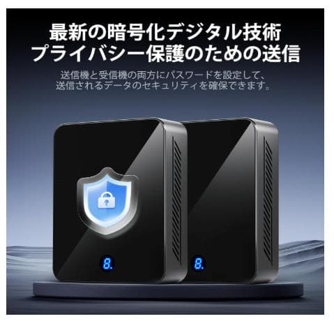ワイヤレス4K無線HDMI送受信機 120m長距離転送安定 技適認証 9CH対応