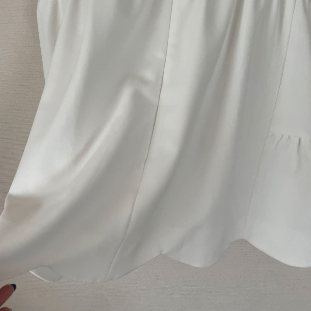 bitnabi ビンナビ　美人トップス ペタルスリーブ（ホワイト）　授乳服