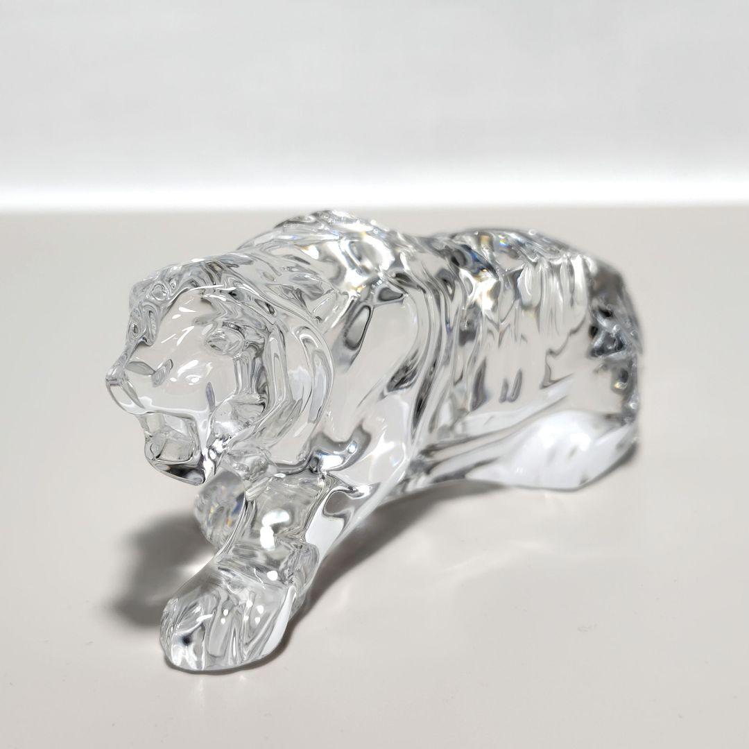 バカラ 虎 置物 BACCARAT