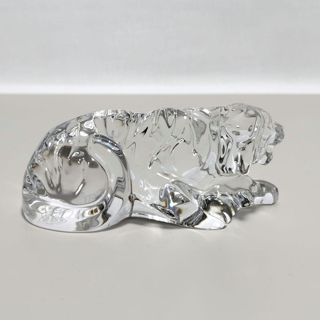 バカラ 虎 置物 BACCARAT