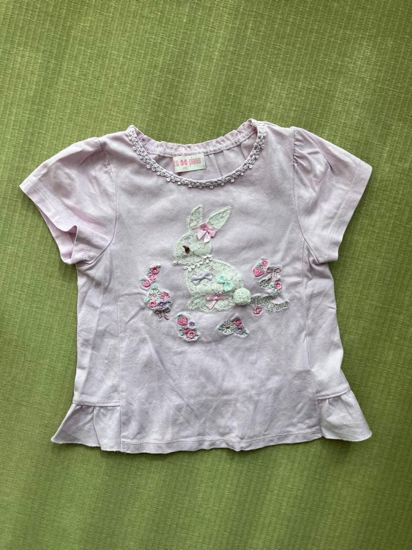 【値下げ】メゾピアノ 半袖Tシャツ6枚セット サイズ110