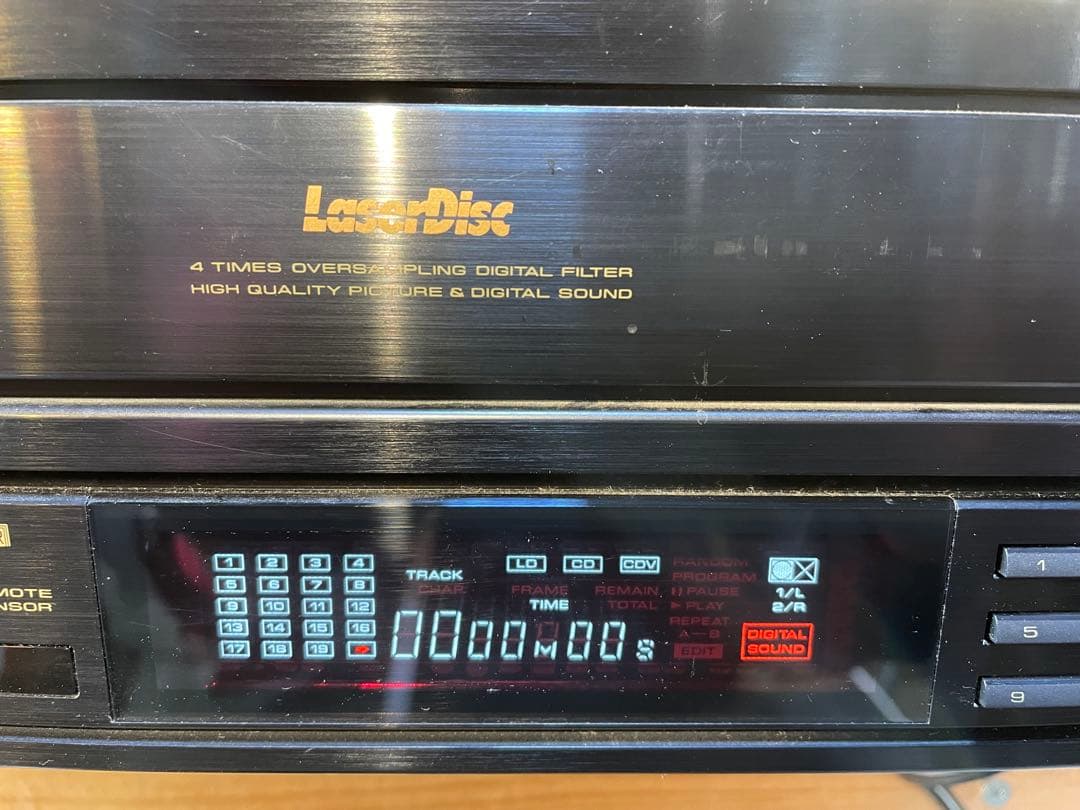 【動作確認済】Pioneer レーザーディスクプレーヤー CLD-100