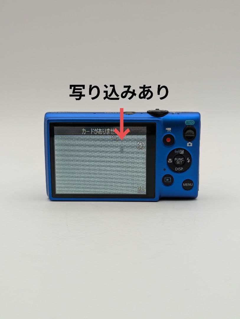 Canon IXY 100F ブルー