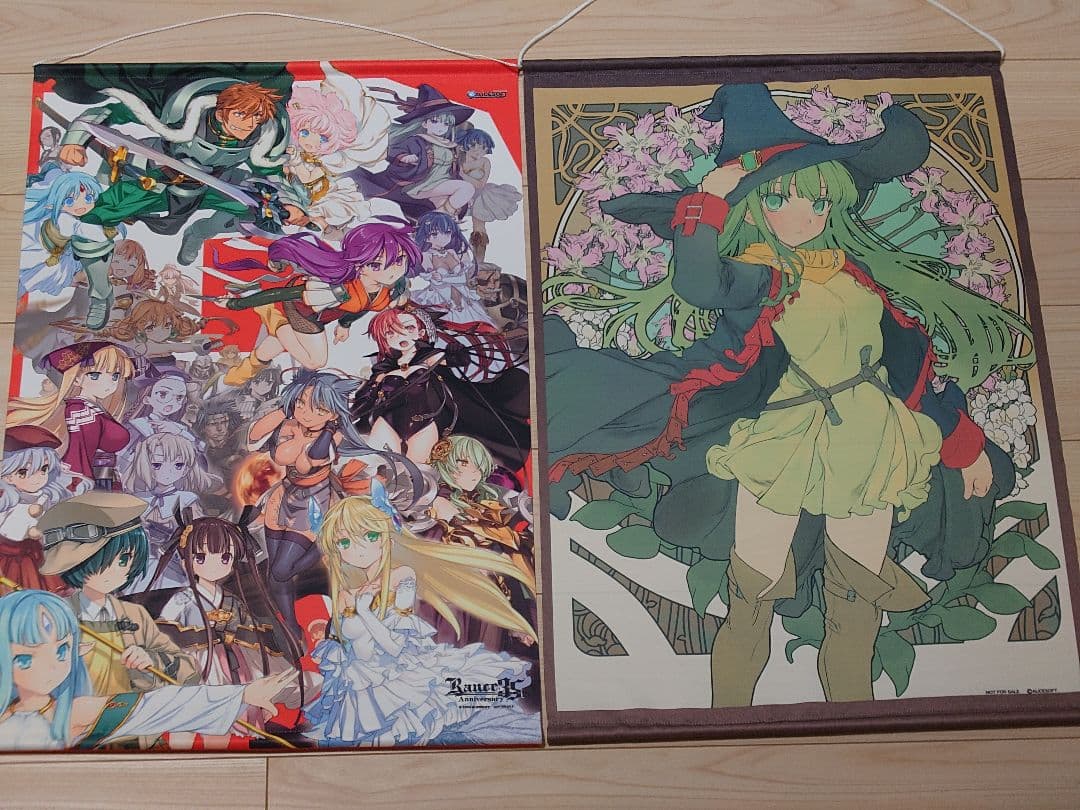 ランス35th Box 駿河屋特典B2Wスエードタペストリー+志津香タペストリー