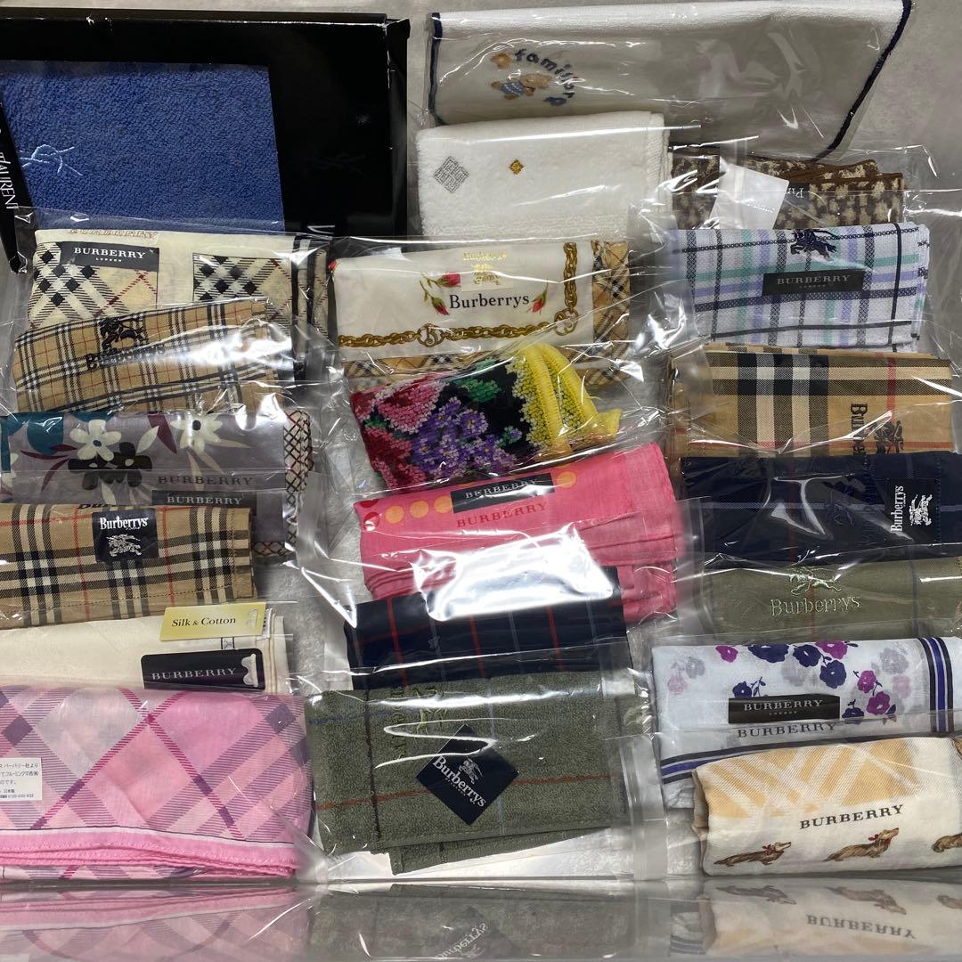 BURBERRY バーバリー ハンカチ タオル まとめ セット 大量