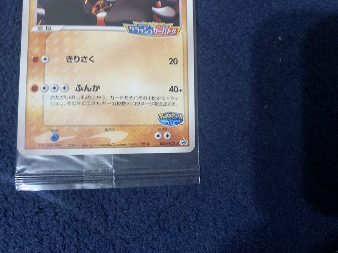 ポケパーク グラードン プロモ 042/PCG-P ポケモンカード 未開封