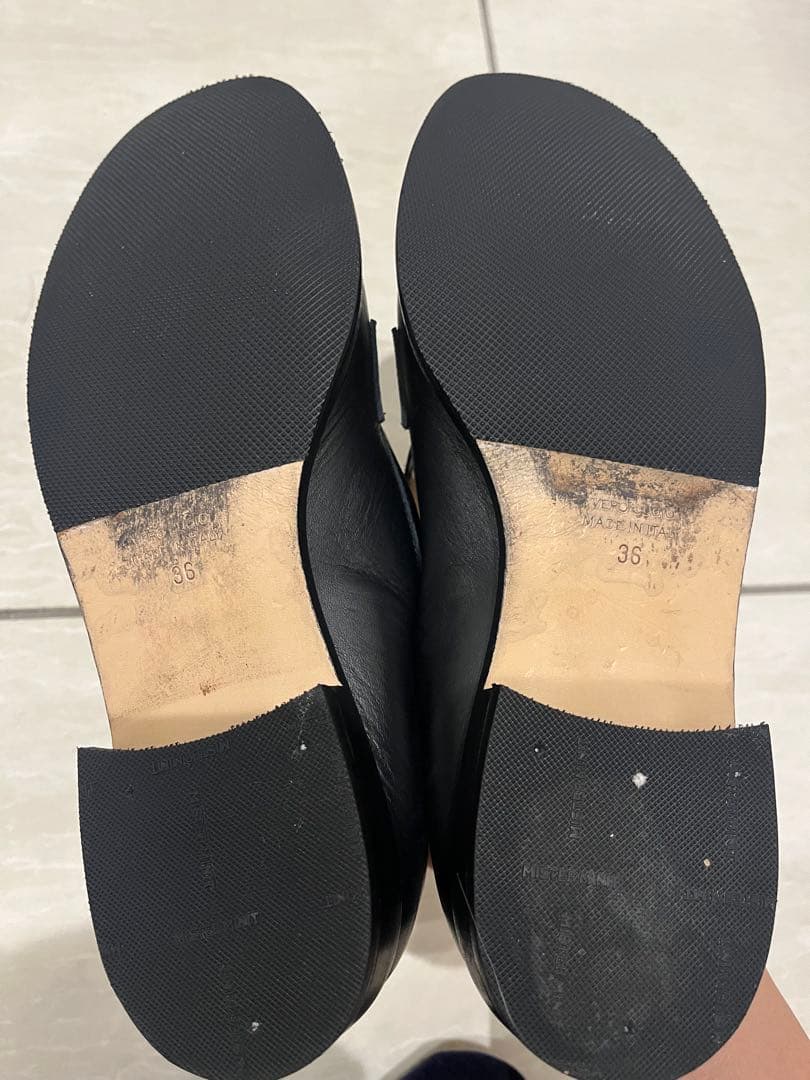 ycyc ！NEBULONI ブラックレザー ローファー　イエナ IENA