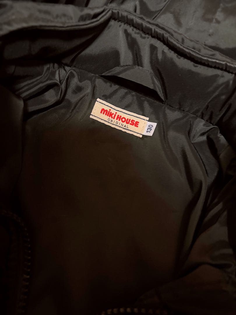 ミキハウス　中綿ジャンパー　130cm