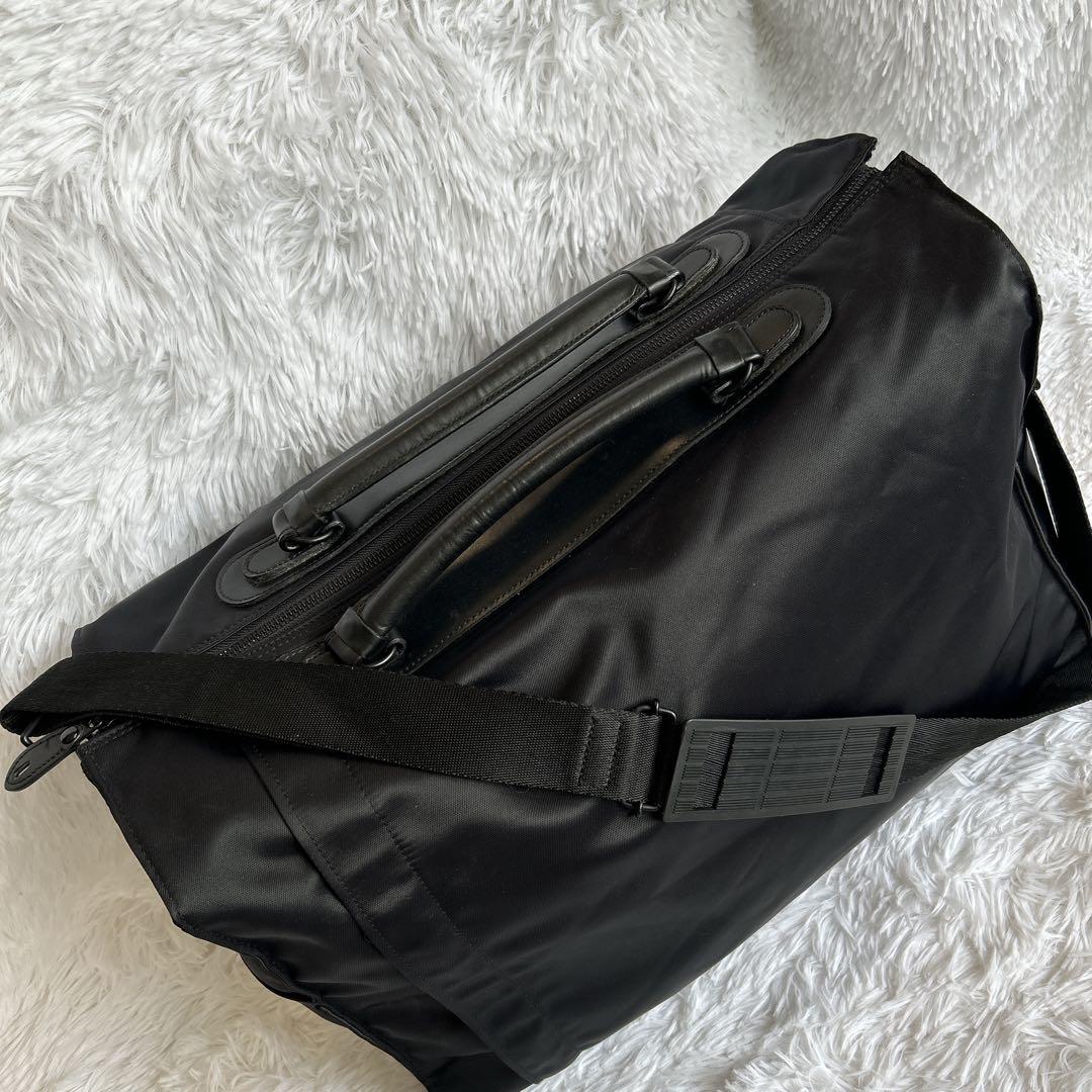 吉田カバン ボストンバッグ 黒 大容量 ナイロン 2way 南京錠 鍵付き レア