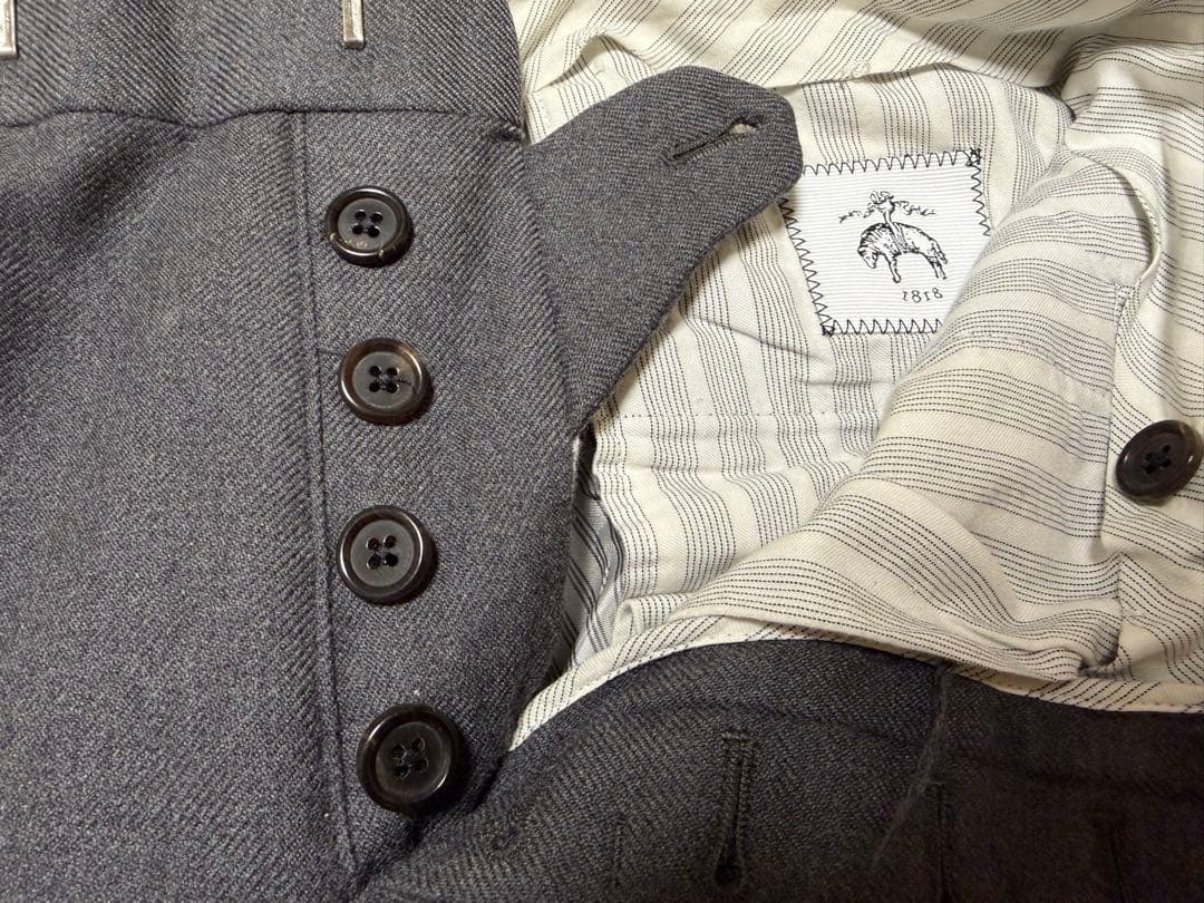 ブラックフリース　ブルックスブラザーズ　スラックス　パンツ