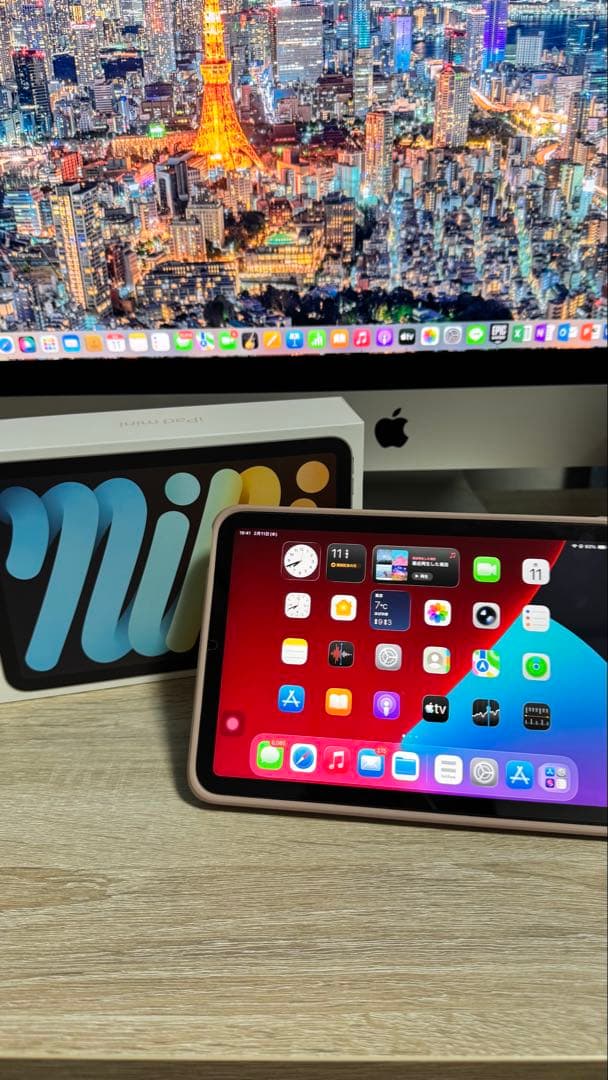 iPad mini(第6世代)64GB Wi-Fi + Cellularシルバー