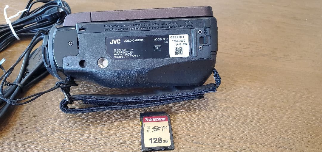KENWOOD JVC ビデオカメラ Everio ブラウン GZ-F270-T