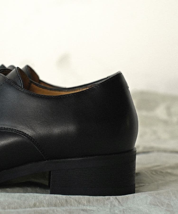 【新品】shiun COW LEATHER U-TIP DERBY サイズ39