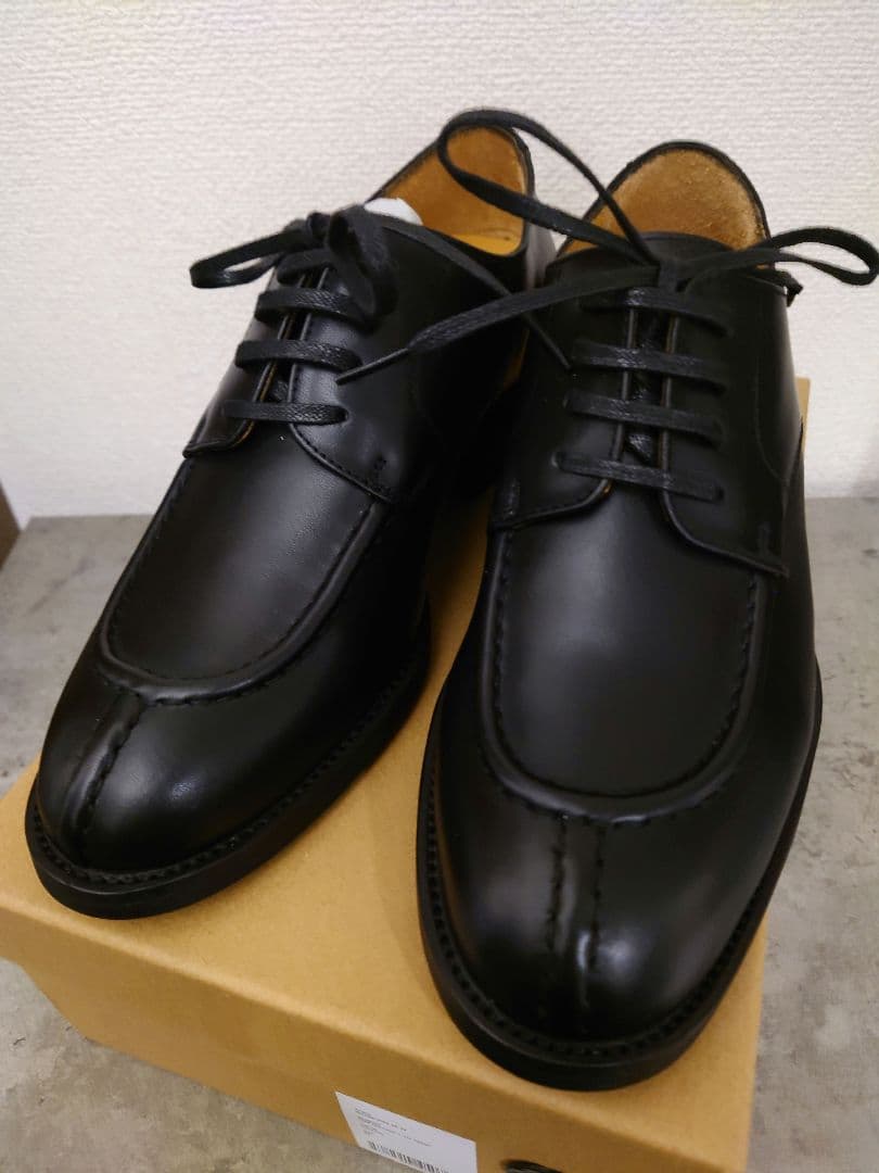 【新品】shiun COW LEATHER U-TIP DERBY サイズ39