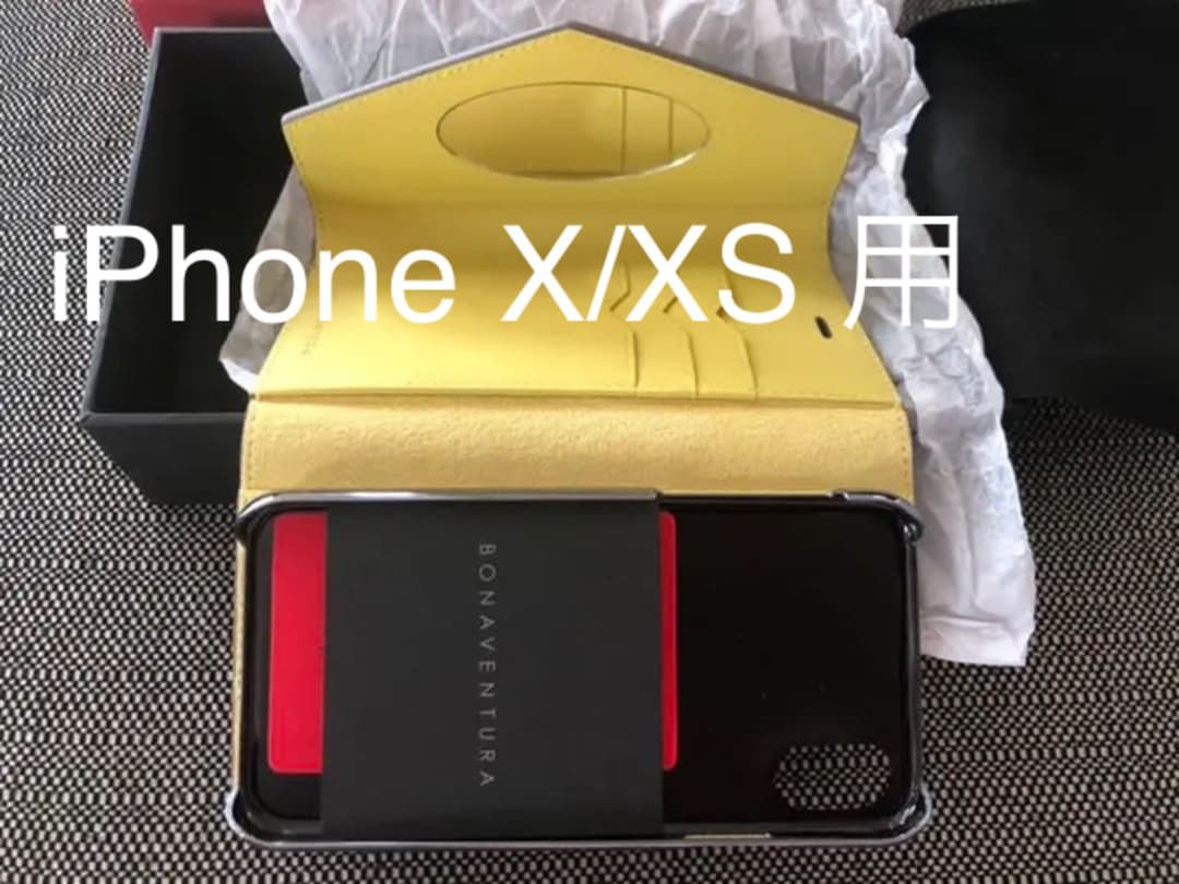 BONAVENTURAのポシェット型　iPhone X/XSケース