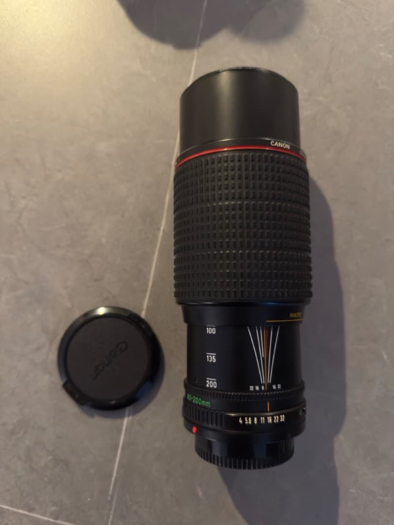 Canon FD 80-200mm F/4 L ズームレンズ