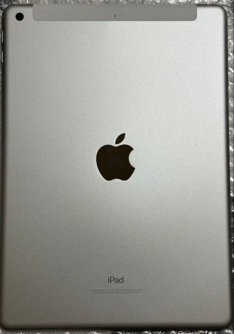 【早いもの特価】Apple iPad 第6世代 シルバー 充電器・ケーブル付