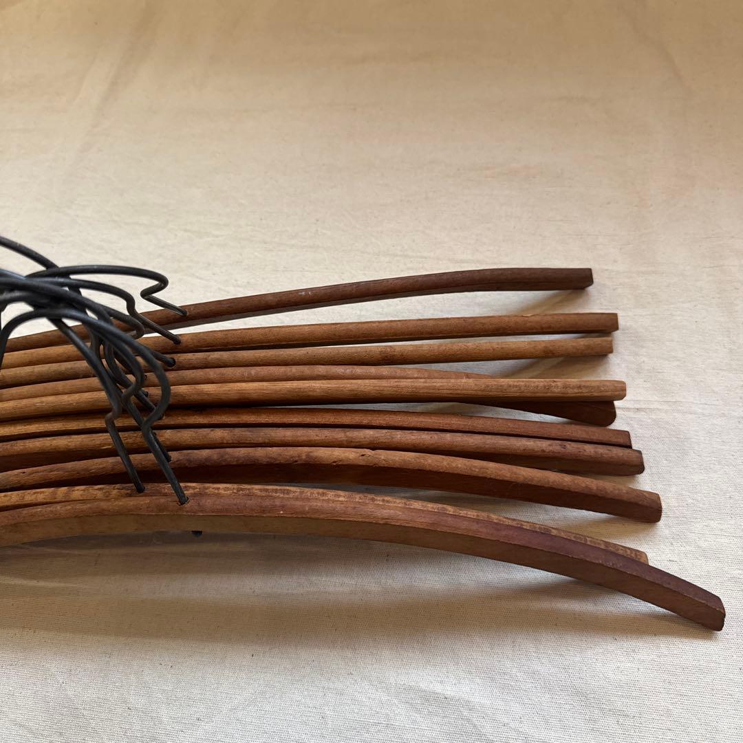 VINTAGE HANGER ヴィンテージ アンティーク ハンガー セット 字入