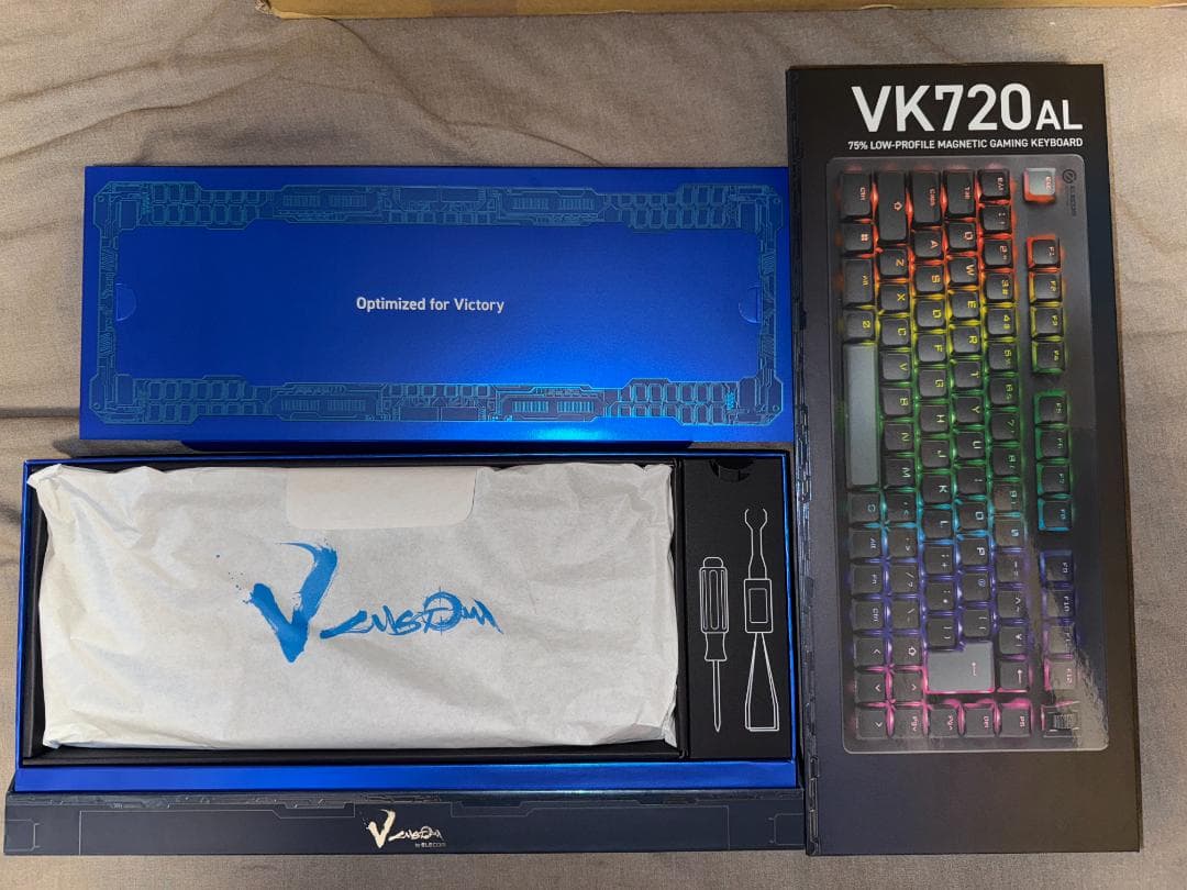 エレコム ゲーミングキーボード V custom VK720AL 日本語配列