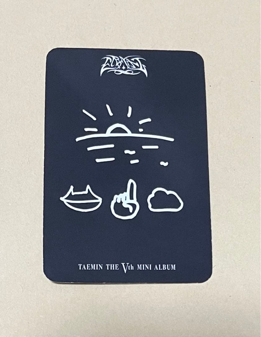 【希少】テミン\"ETERNAL”活動 事前収録 サノクトレカ